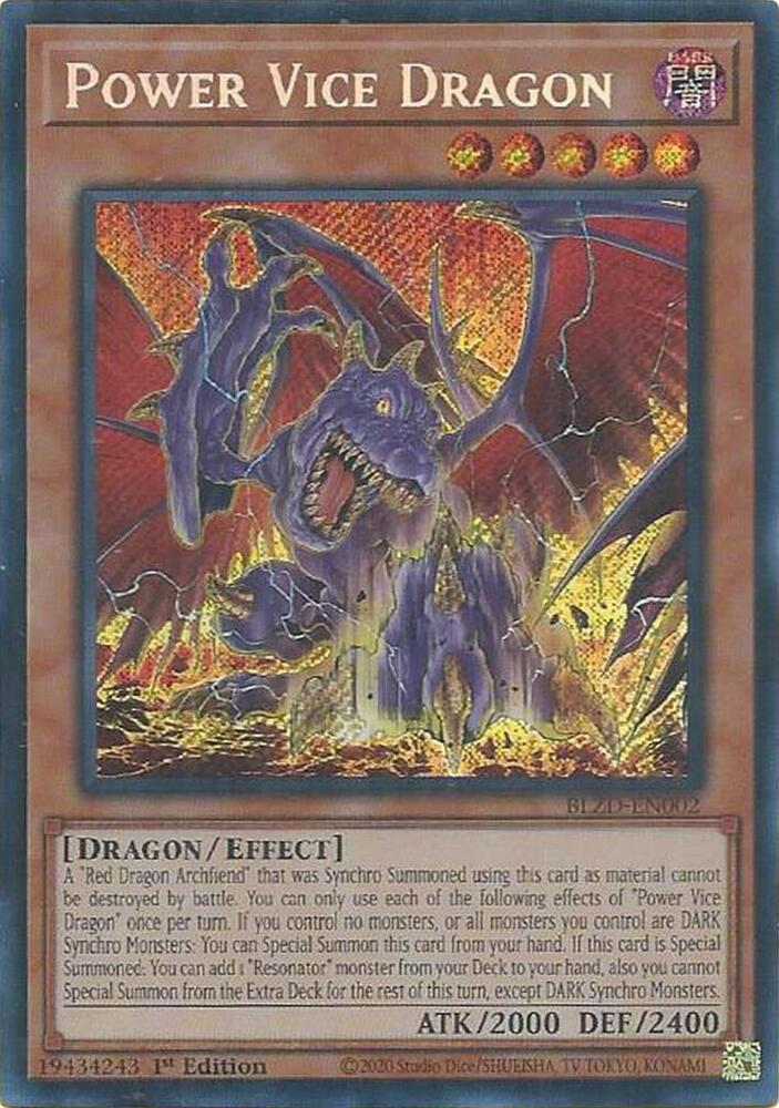 Yu-Gi-Oh!: Power Vice Dragon - Blazing Dominion - VGMX