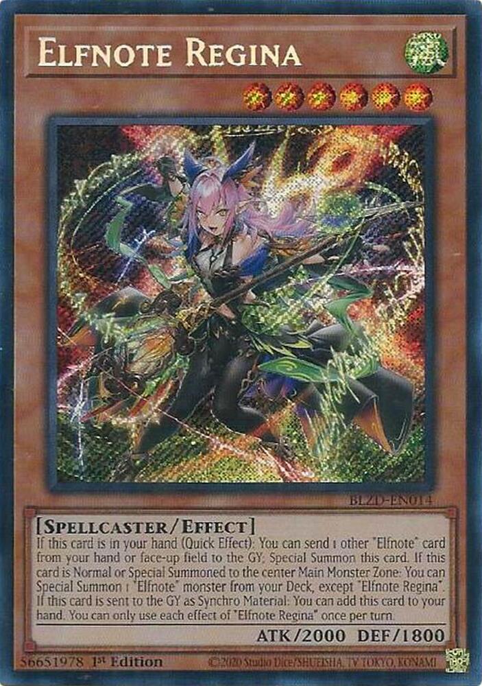Yu-Gi-Oh!: Elfnote Regina - Blazing Dominion - VGMX