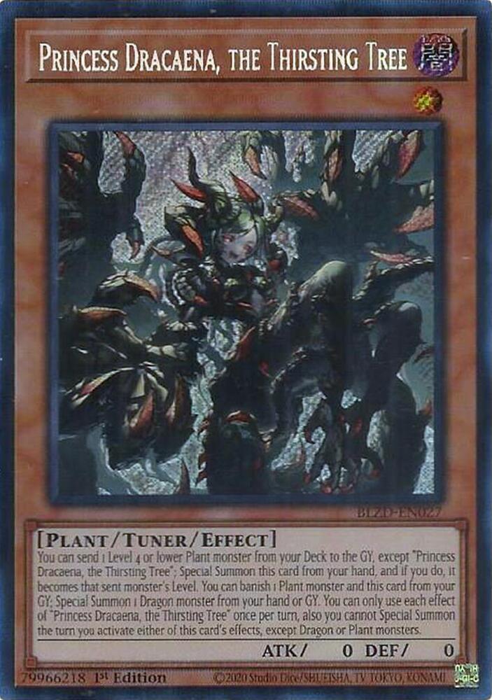 Yu-Gi-Oh!: Princess Dracaena, The Thirsting Tree - Blazing Dominion - VGMX
