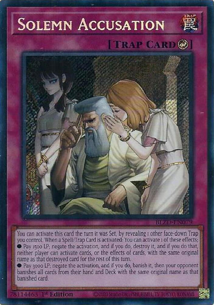 Yu-Gi-Oh!: Solemn Accusation - Blazing Dominion