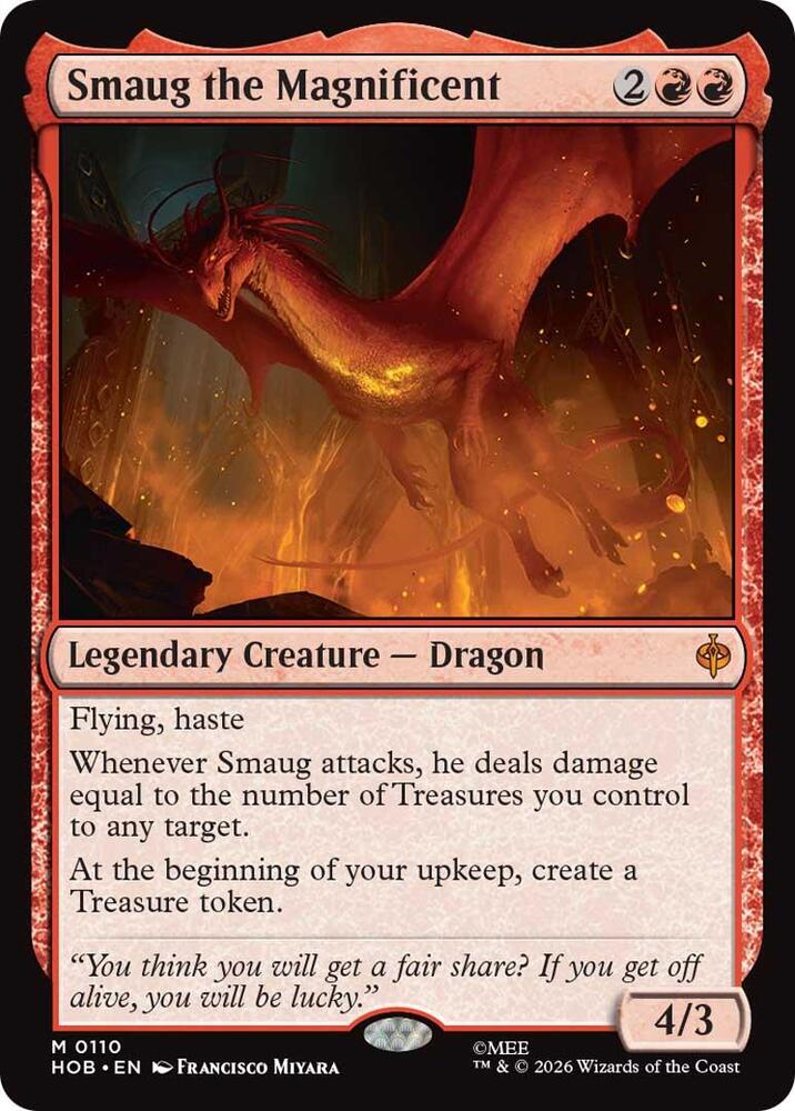 Magic: The Gathering: Smaug the Magnificent - The Hobbit - VGMX
