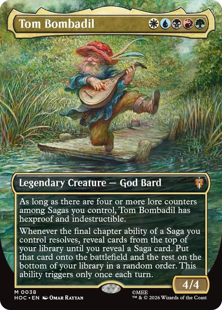 Magic: The Gathering: Tom Bombadil (Borderless) - The Hobbit: Eternal-Legal - VGMX