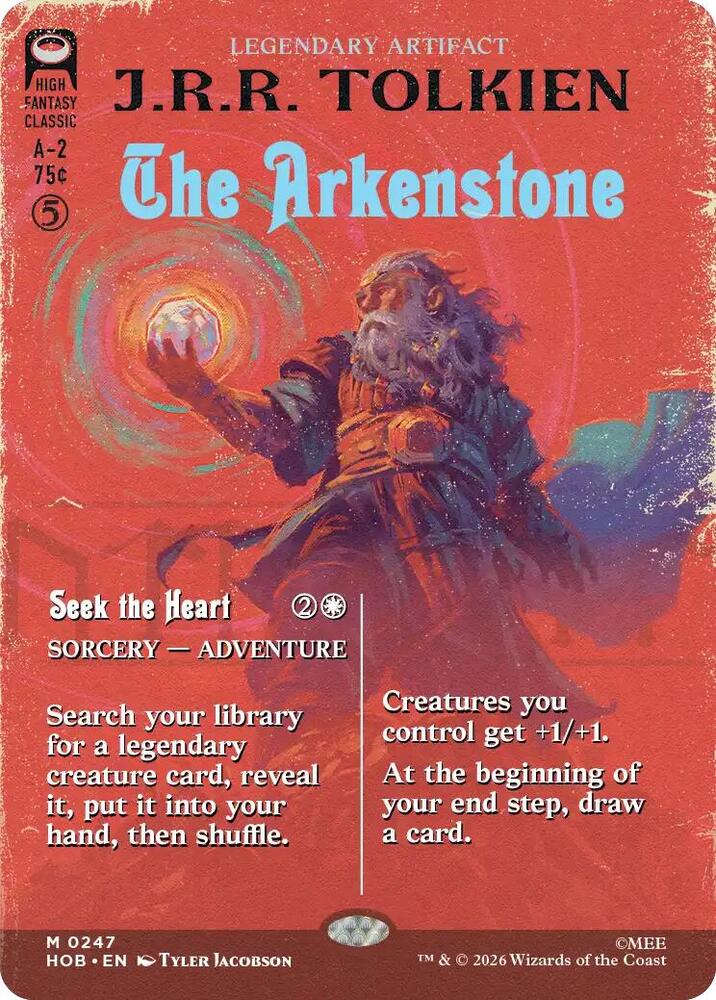 Magic: The Gathering: The Arkenstone (Borderless) - The Hobbit - VGMX