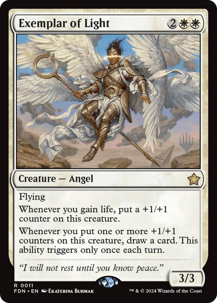 Magic: The Gathering: Exemplar of Light - Promo Pack: Secrets of Strixhaven - VGMX