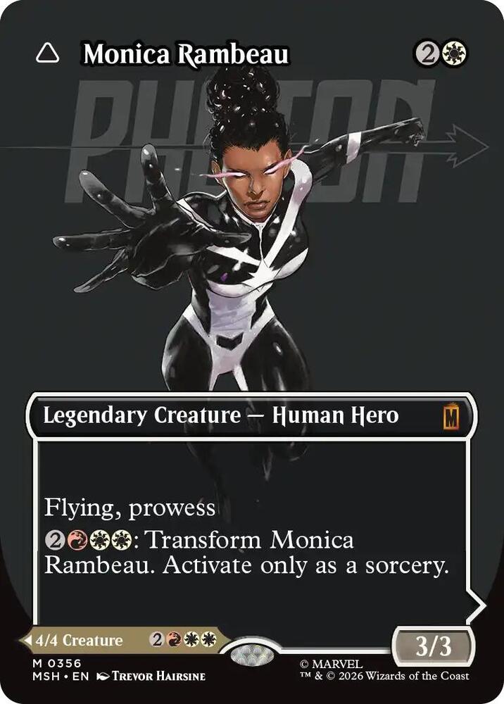 Magic: The Gathering: Monica Rambeau (Borderless) (0356) - Marvel Super Heroes - VGMX