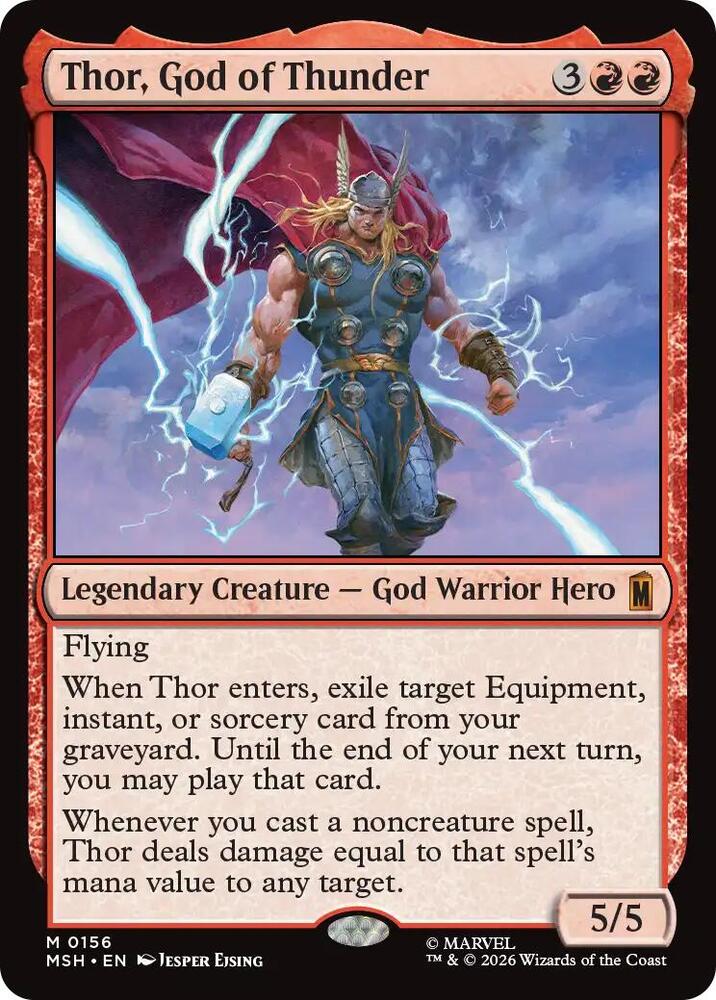 Thor, God of Thunder - Marvel Super Heroes - VGMX
