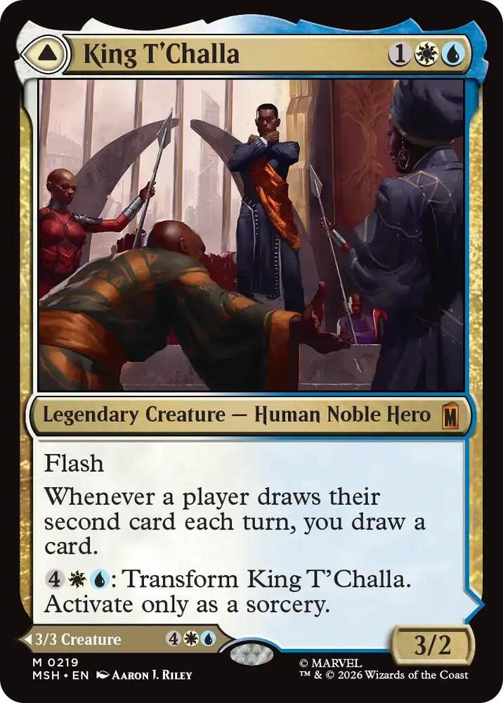 King T'Challa - Marvel Super Heroes