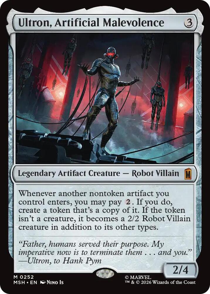 Magic: The Gathering: Ultron, Artificial Malevolence - Marvel Super Heroes - VGMX