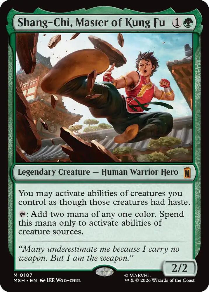 Magic: The Gathering: Shang-Chi, Master of Kung Fu - Marvel Super Heroes - VGMX