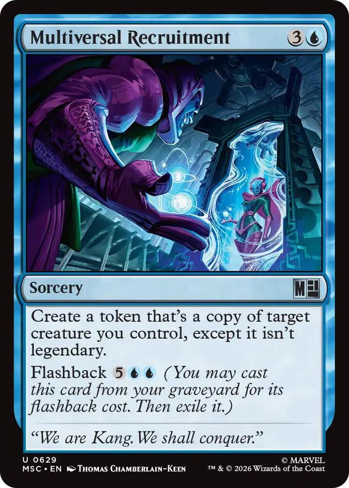 Magic: The Gathering: Multiversal Recruitment - Commander: Marvel Super Heroes