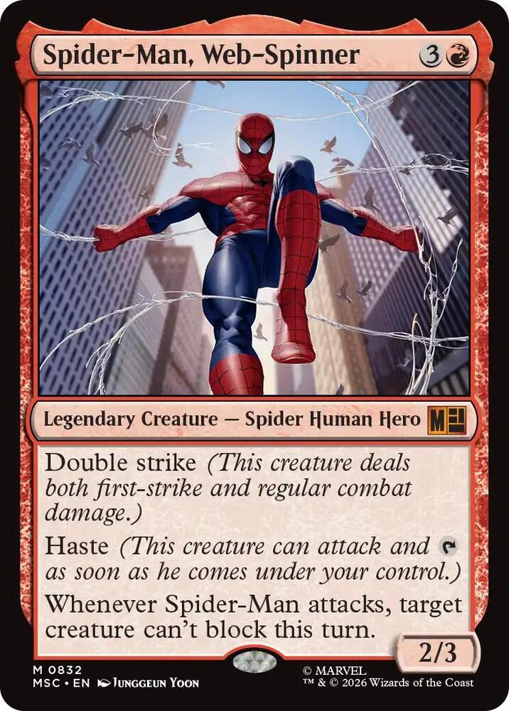 Magic: The Gathering: Spider-Man, Web-Spinner - Commander: Marvel Super Heroes - VGMX