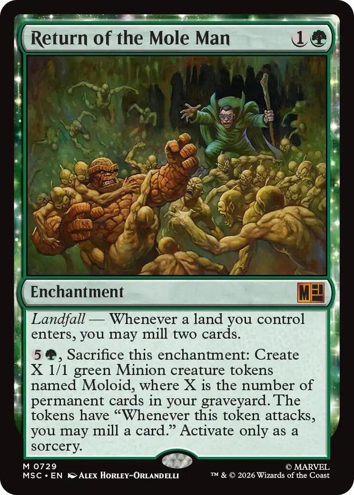 Magic: The Gathering: Return of the Mole Man - Commander: Marvel Super Heroes - VGMX