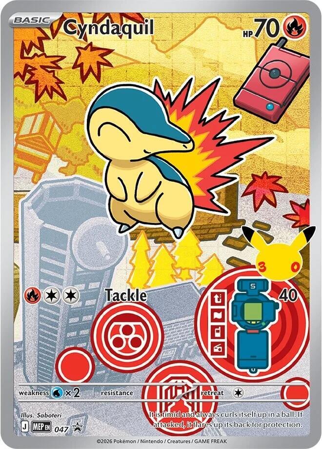 Pokémon: Cyndaquil - 047 - Mega Evolution Promos - VGMX