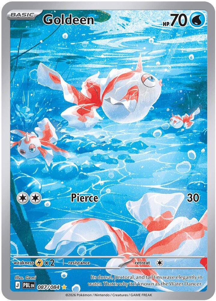 Pokémon: Goldeen - 087/084 - ME05: Pitch Black - VGMX