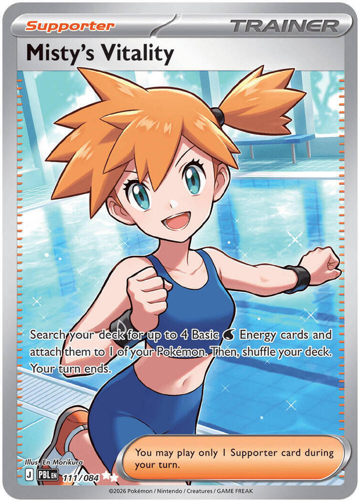 Pokémon: Misty's Vitality - 111/084 - ME05: Pitch Black