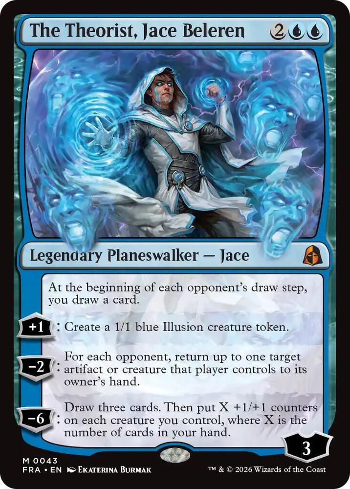 Magic: The Gathering: The Theorist, Jace Beleren - Reality Fracture - VGMX
