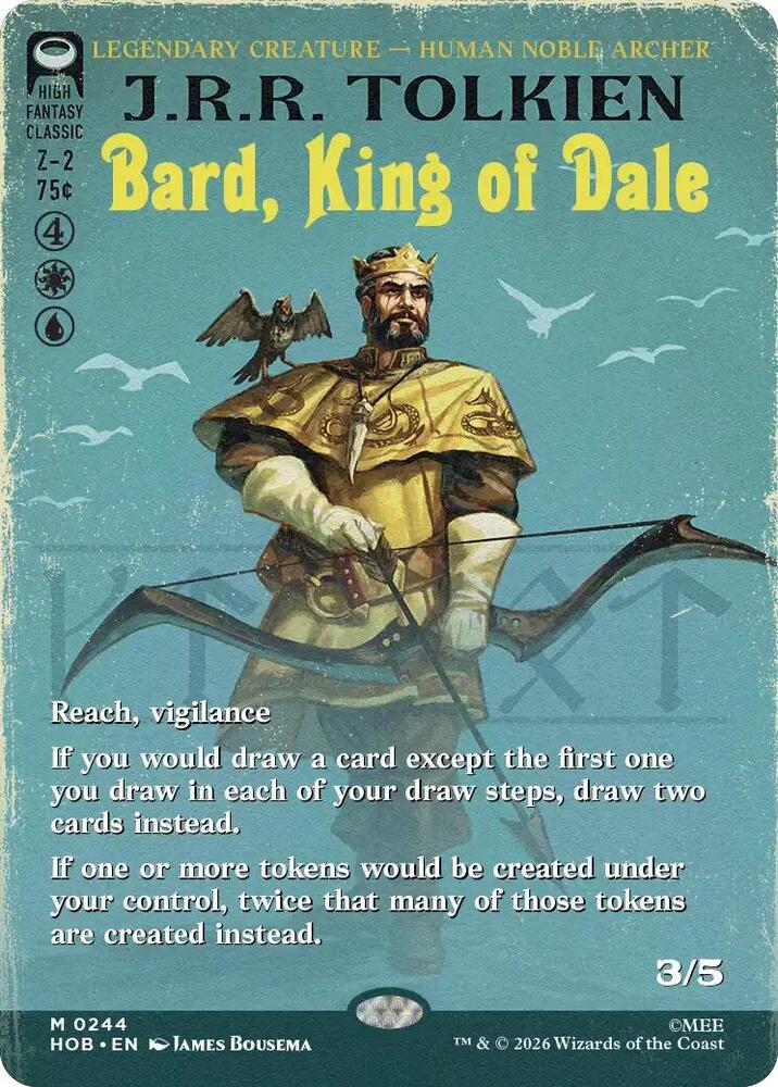 Bard, King of Dale (Borderless) - The Hobbit - VGMX