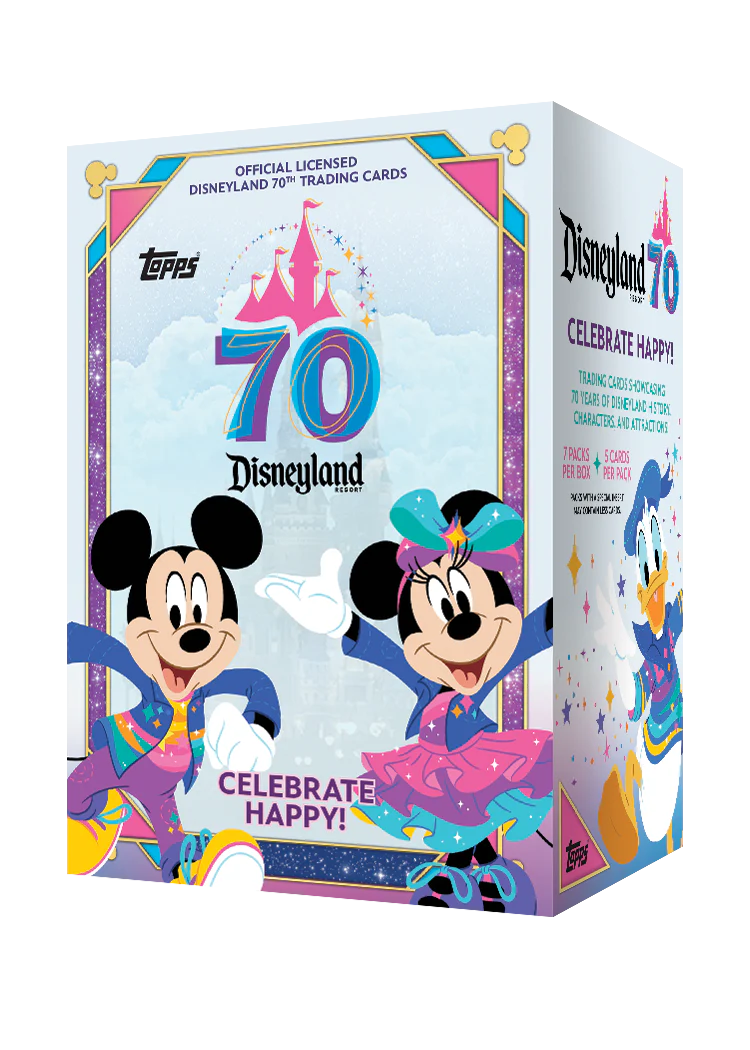 2025 Topps Disneyland 70th Anniversary - Value Box - VGMX