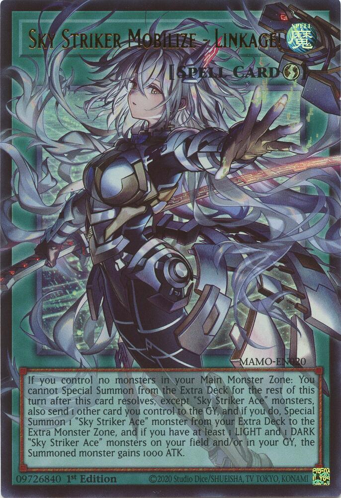 Yu-Gi-Oh!: Sky Striker Mobilize - Linkage! (Extended Art) - Magnificent Monsters - VGMX