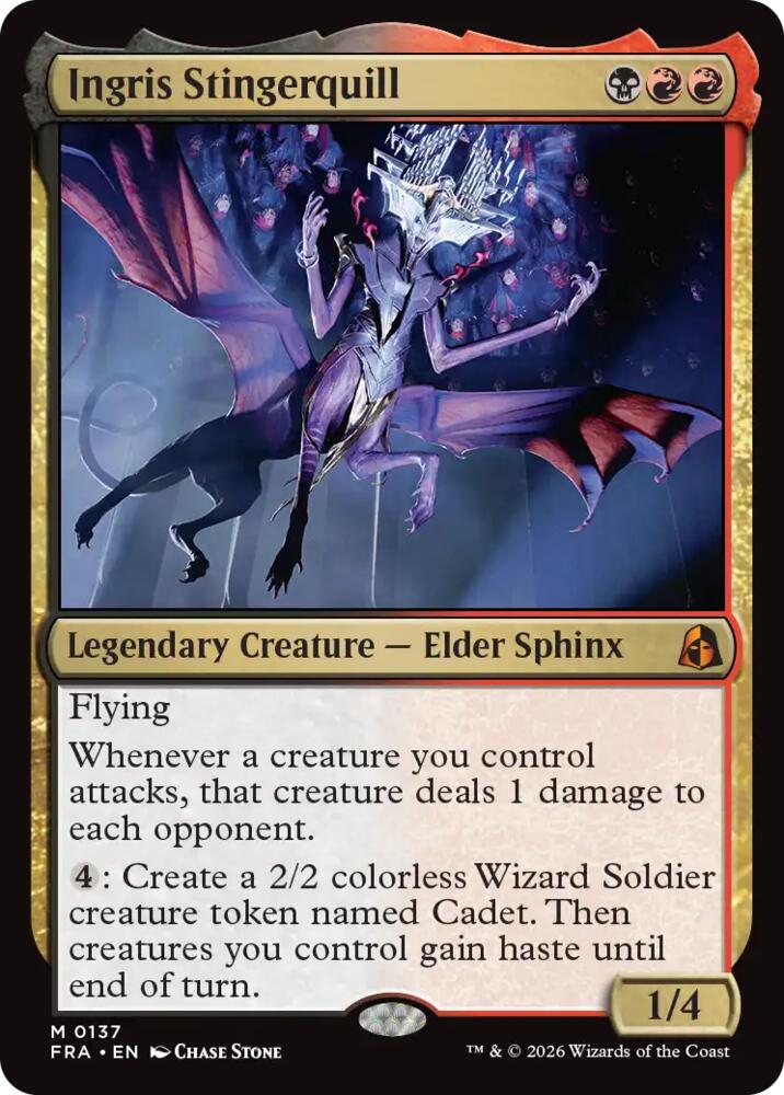 Magic: The Gathering: Ingris Stingerquill - Reality Fracture - VGMX
