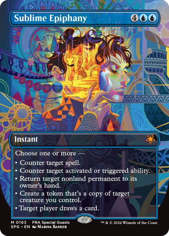Magic: The Gathering: Sublime Epiphany (Borderless) - Special Guests - VGMX