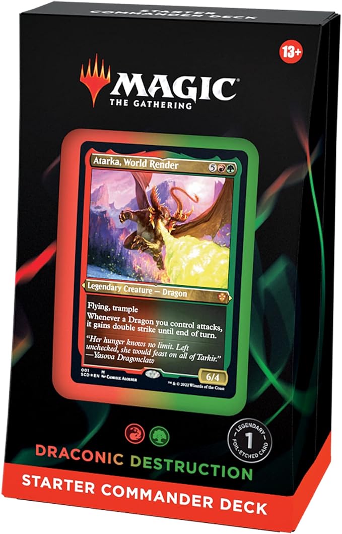 Magic: The Gathering Starter Commander Deck – Draconic Destruction