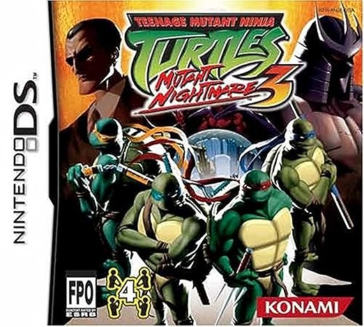 DS - Teenage Mutant Ninja Turtles Mutant Nightmare 3 - Used