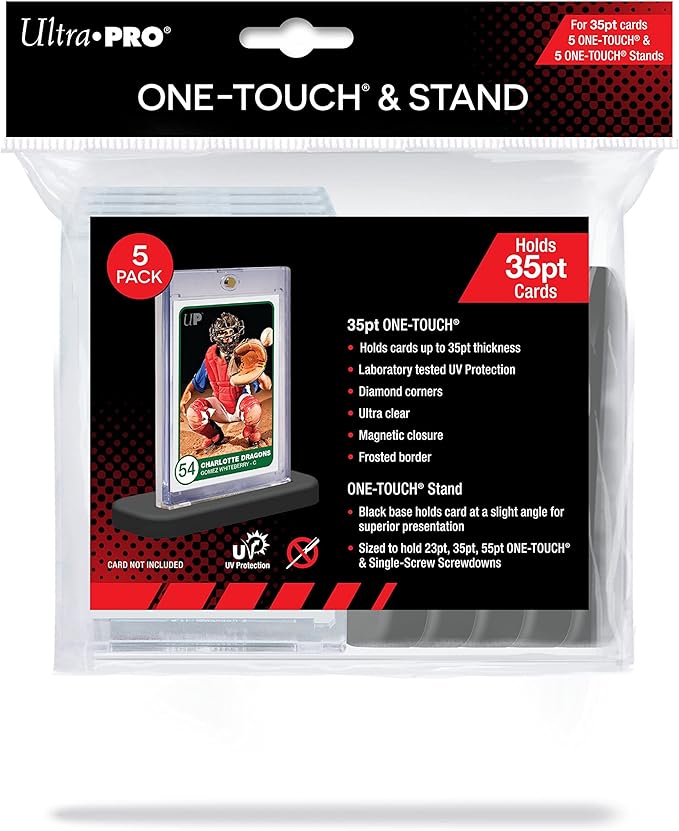 Ultra PRO - 35PT UV ONE-Touch and Stands 5-Pack