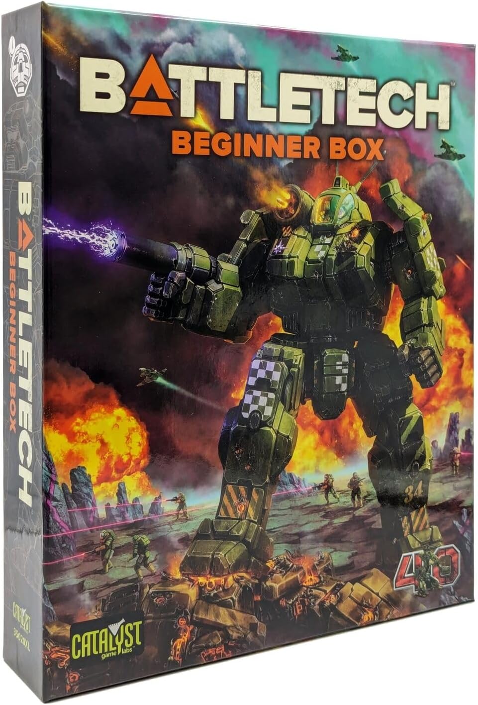 BattleTech Beginner Box 40th Anniversary by Catalyst Game Labs