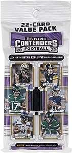 2022 Panini Contenders Football NFL Jumbo Cello Value Pack - 22 Trading Cards