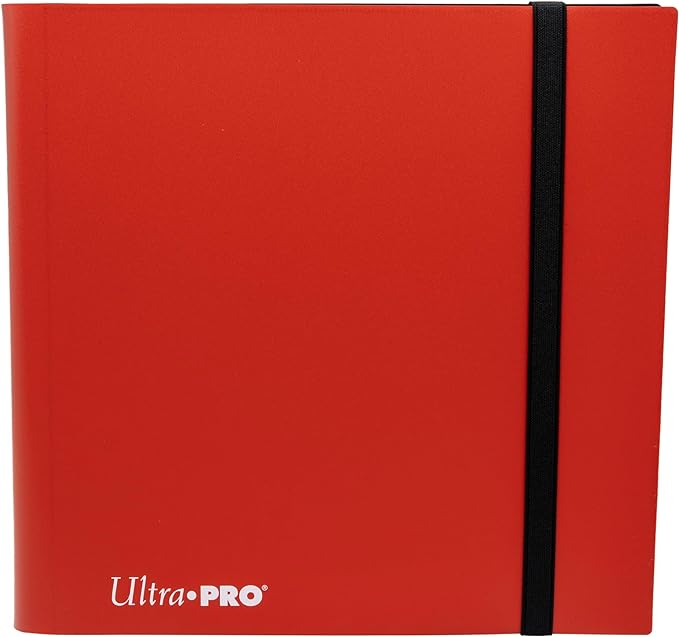 Ultra PRO - Eclipse 12-Pocket Apple Red PRO-Binder for 480 Cards