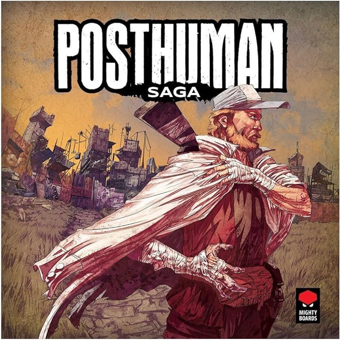 Mighty Boards Posthuman Saga Board Game | Strategy Board Game | Tactical Adventure Game for Adults and Teens | Ages 14 and up