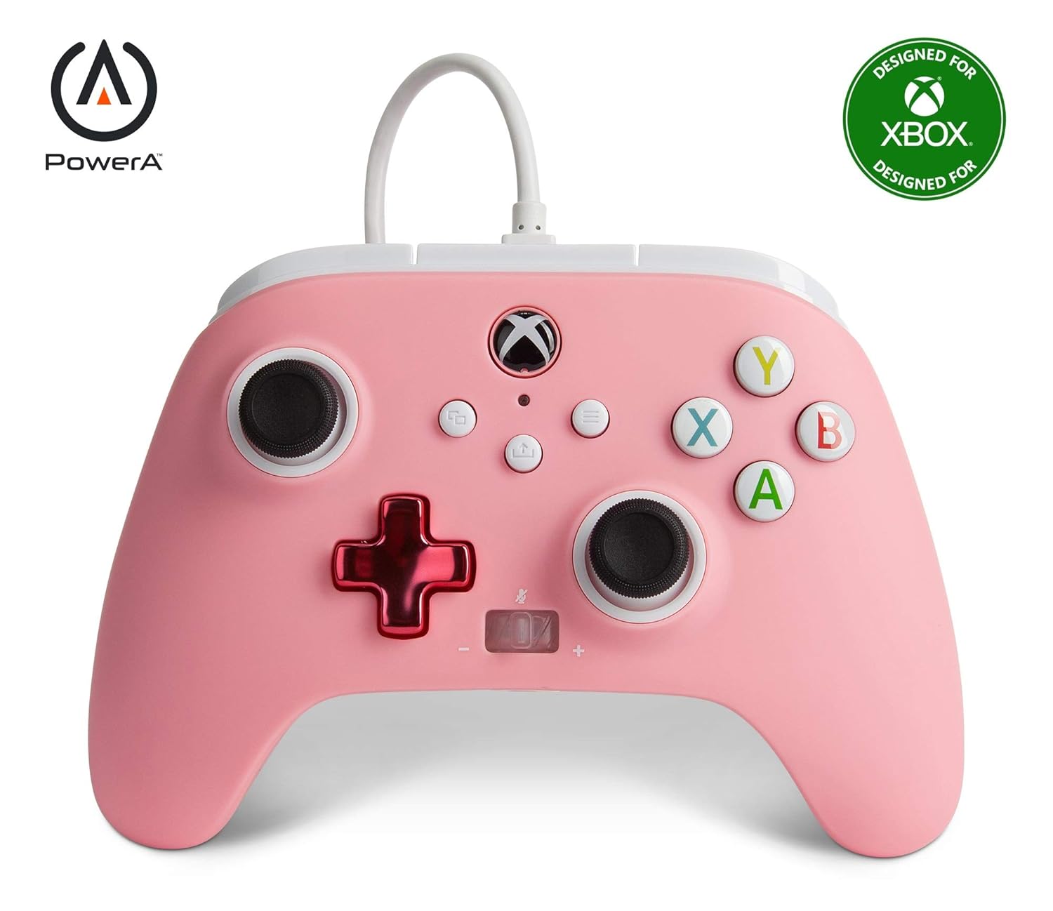 PowerA - Enhanced Wired Controller - Pink - Xbox Series