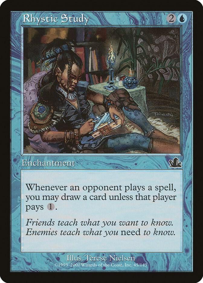 Magic: The Gathering: Rhystic Study - Prophecy - VGMX