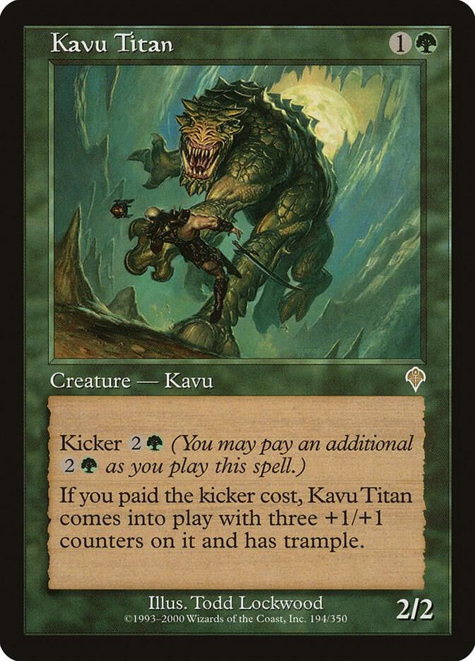 Magic: The Gathering: Kavu Titan - Invasion - VGMX