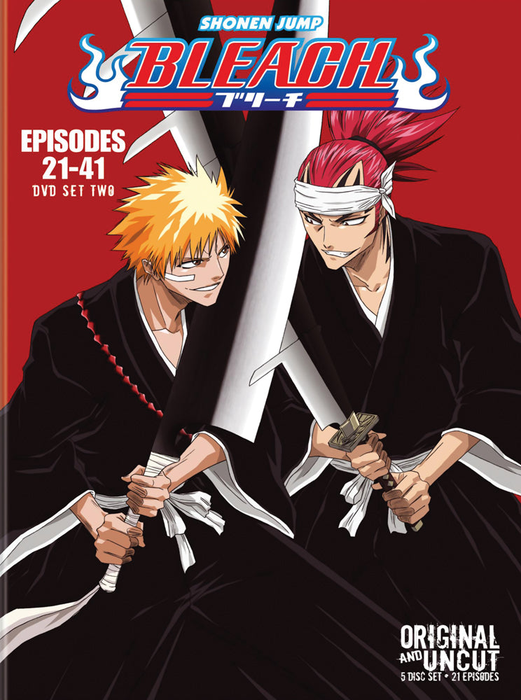 BLEACH Uncut: DVD Set 2 (ep. 21-41)