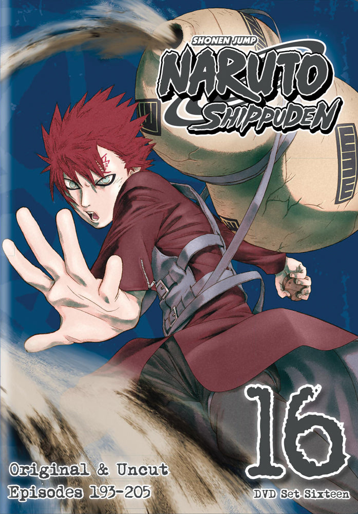 Naruto Shippuden Uncut DVD Set 16