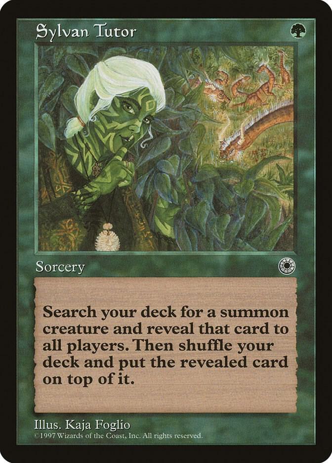 Magic: The Gathering: Sylvan Tutor - Portal - VGMX