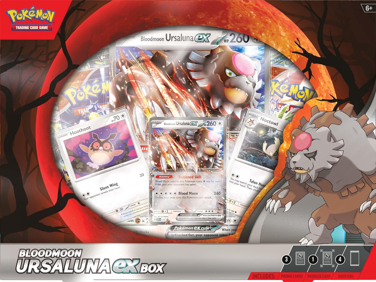 Pokémon TCG: Bloodmoon Ursaluna EX Box