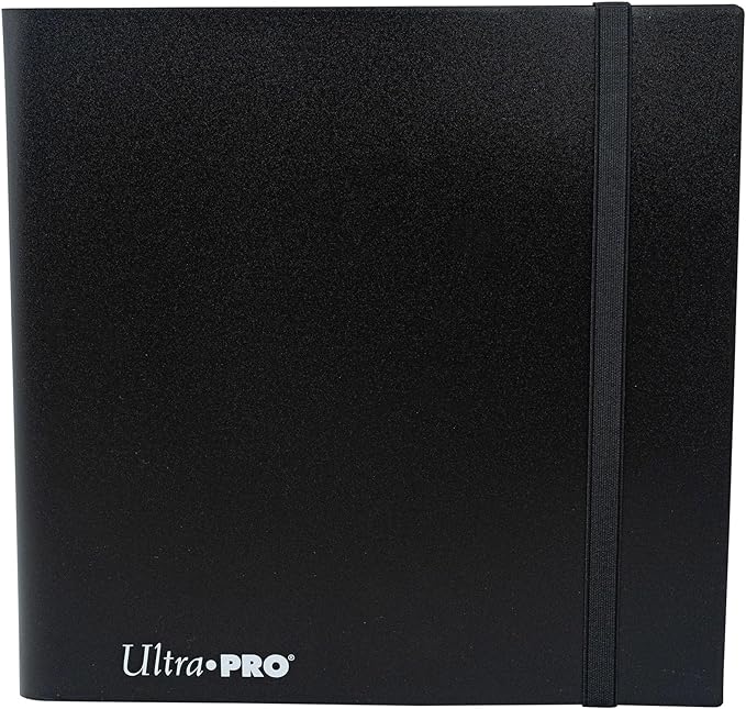 Ultra PRO - Eclipse 12-Pocket Jet Black PRO-Binder for 480 Cards