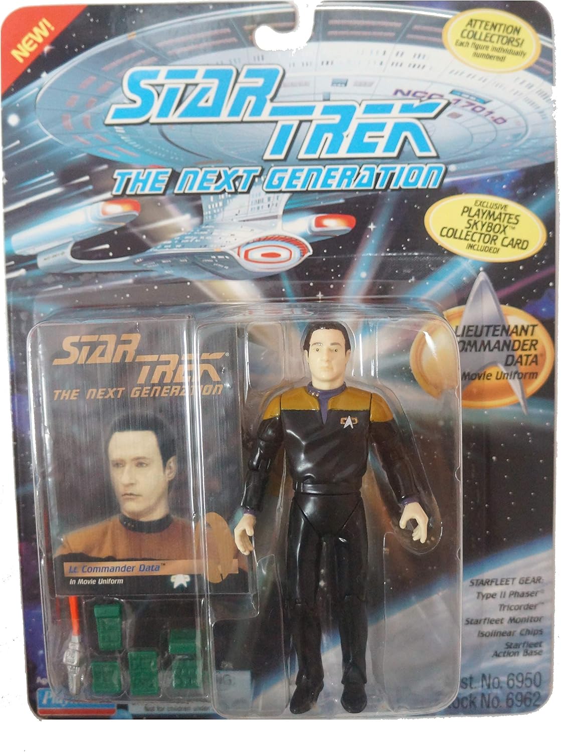 Star Trek: The Next Generation| Lieutenant Commander in Movie Uniform Action Figure - VGMX