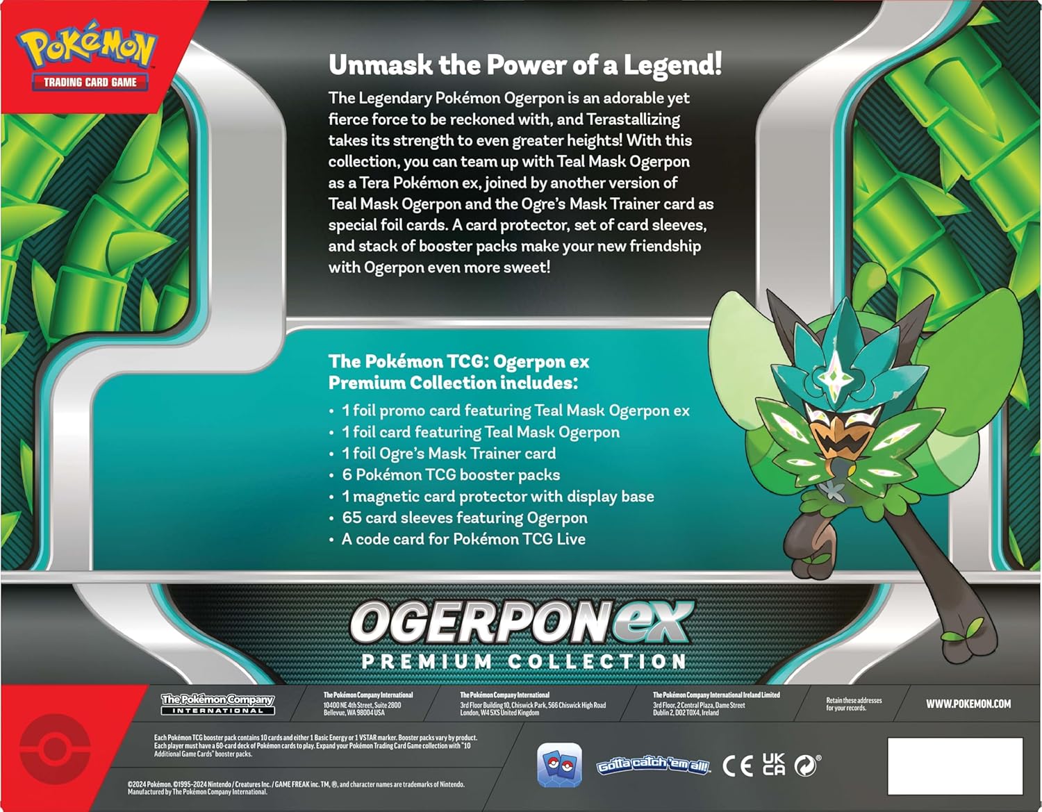 Pokémon TCG: Ogerpon ex Premium Collection