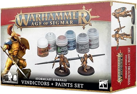 Age of Sigmar: Stormcast Eternals Vindicators + Paint Set