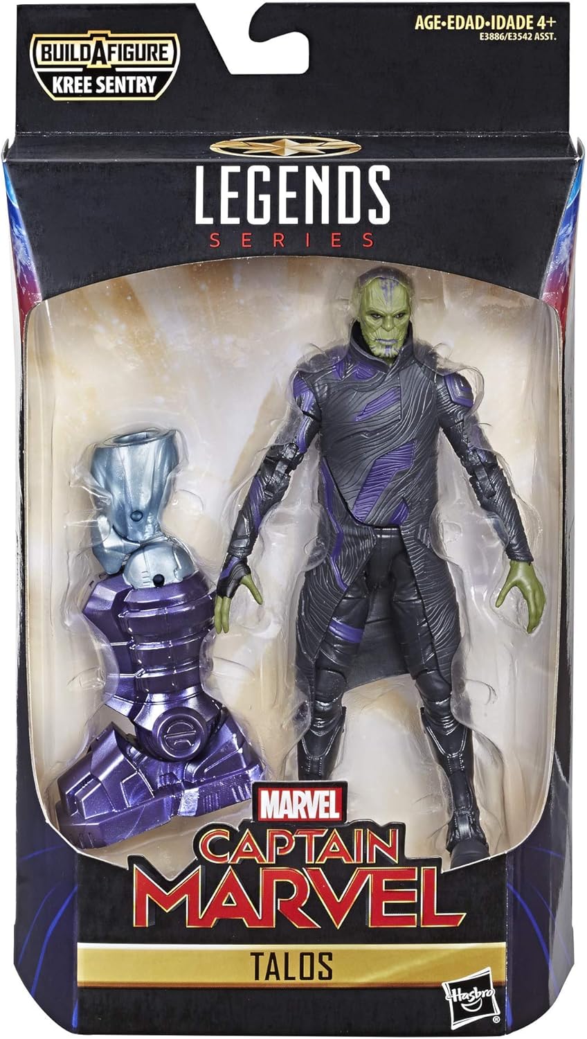 Marvel Captain Marvel 6-inch Legends Talos Skrull Figure