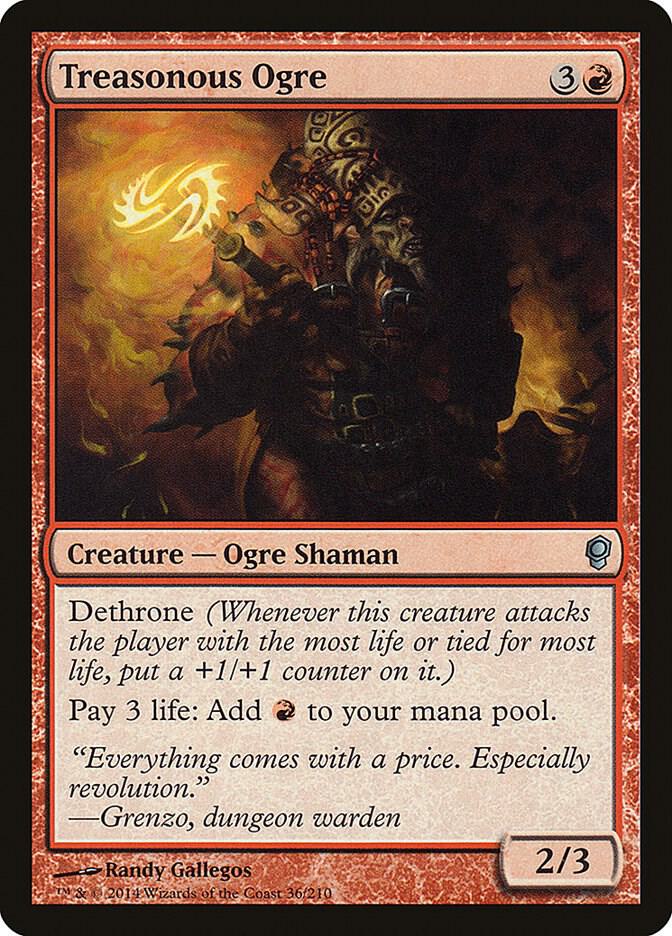 Magic: The Gathering: Treasonous Ogre - Conspiracy - VGMX
