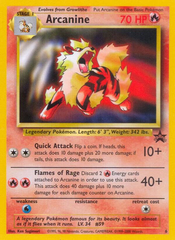 Pokémon: Arcanine - WoTC Promo - VGMX