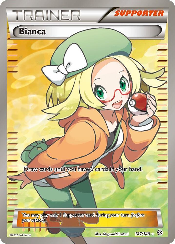 Pokemon: Bianca (Full Art) - 147/149 - Boundaries Crossed - VGMX