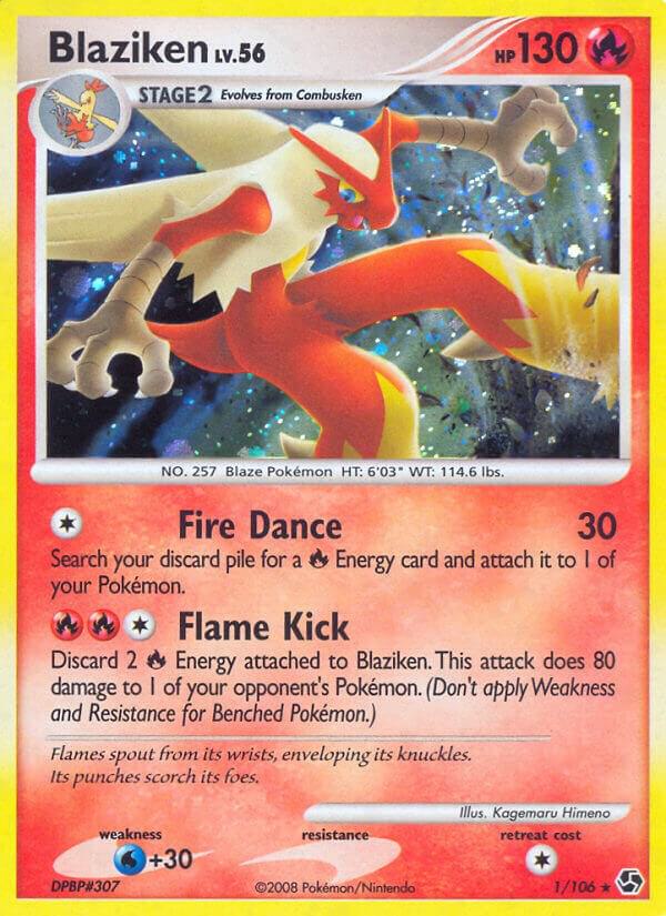 Pokemon:  Blaziken - 1/106 - Great Encounters - VGMX