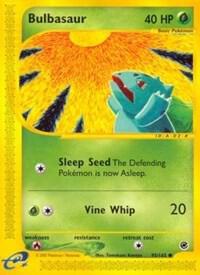 Pokemon: Bulbasaur (Rev. Foil) - 95/165 - Expedition - VGMX