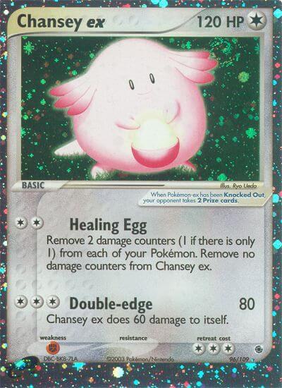 Pokemon: Chansey ex 96/109 - Ruby and Sapphire - VGMX